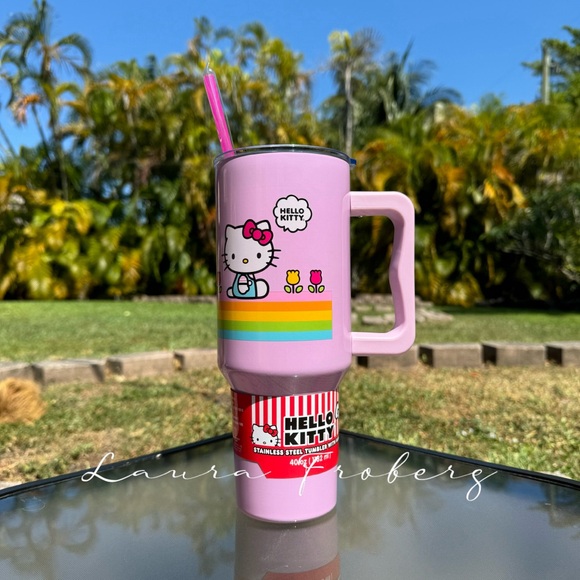 Hello Kitty Rainbow 40 Ounce Tumbler - Picture 1 of 7